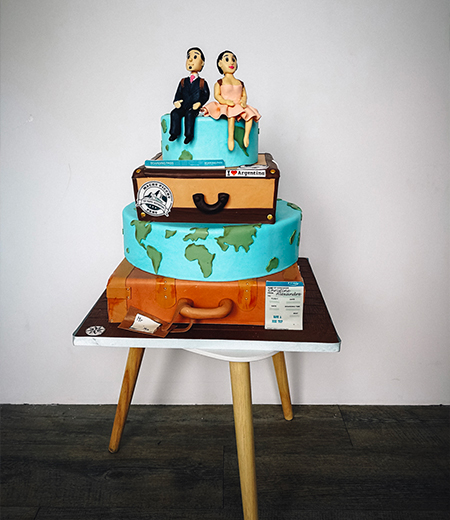 Wedding cake - Nans Bakery