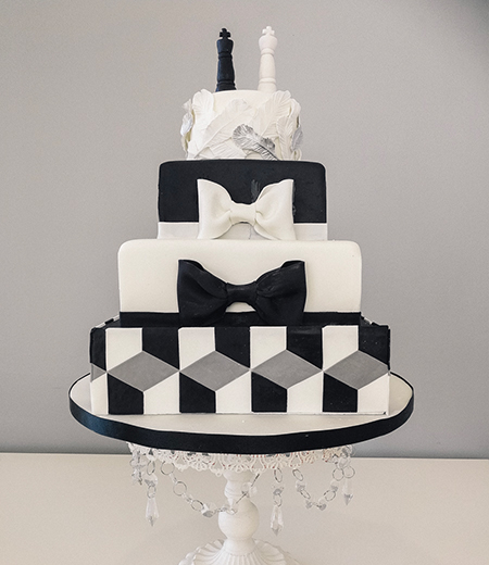 Wedding cake - Nans Bakery
